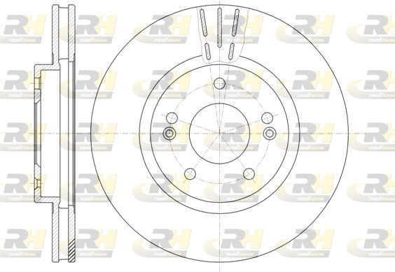 ROADHOUSE 6897.10 | Fren Diski Santa Fé I Sm 02 01-02 06