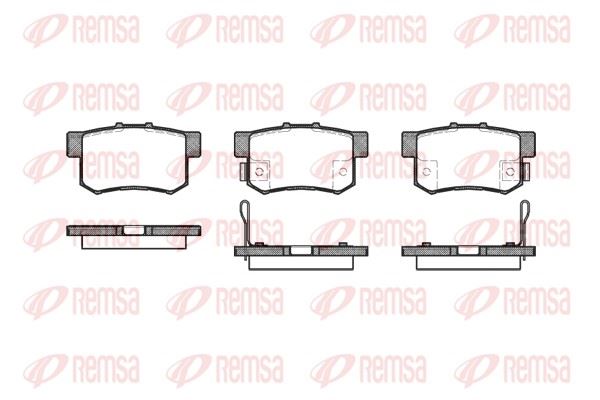 REMSA 0325.12 | Fren Balatası