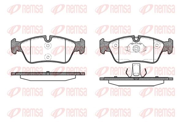 REMSA 0384.40 | Fren Diski 3 Series E36 Compact Coupe Touring 0