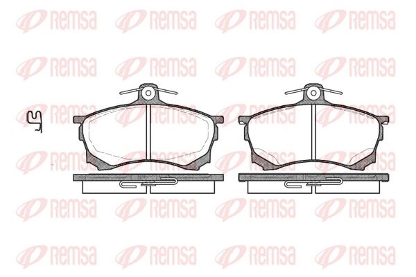 REMSA 0582.00 | Fren Balatası Carisma Sedan Station Wagon Da_ Xx