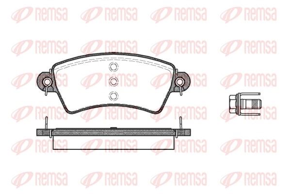 REMSA 0726.00 | Fren Balatası