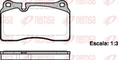 REMSA 1200.00 | Fren Balatası