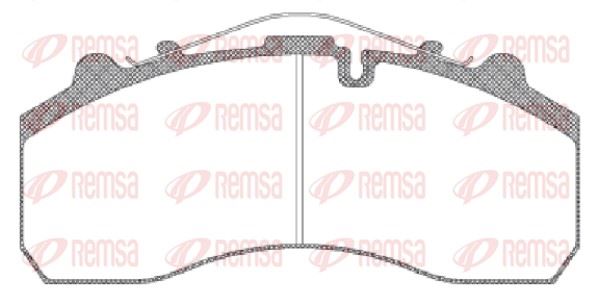 REMSA JCA637.00 | Fren Balatası