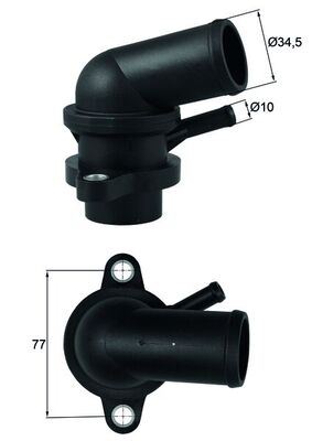 MAHLE TI23987D | Termostat L14 Chevrolet-Daewoo Avea-Kalos-Lacetti-Nubira 05 > Plastik