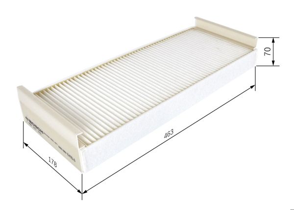 BOSCH 1987431163 | Polen Filtresi Man Tga 00= > , Tgl 05= > , Tgm 05= > , Tgs 07= > , Tgx 07= >