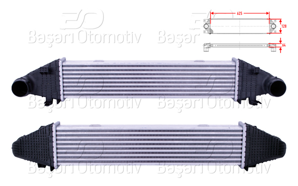 WISCO 3113833-00 | Turbo Radyatörü (Intercooler) 625X128x64 Mercedes-Benz Benz W204 C180 CDI C200 CDI C250 Cgı W212 E200 CDI E200 Cgı E250 Cgı A207 E200 Cgı E250 Cgı C207 E200 Cgı E250 Cgı 09 >