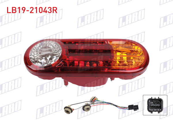 LABO LB19-21043R | Stop Sağ (Duylu) H100 Kamyonet 2004 -