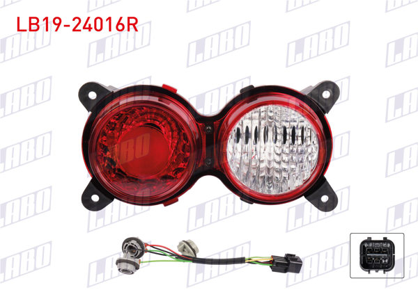 LABO LB19-24016R | Stop Sağ Duylu (Camı Degısen Tip) Kia Bongo 2006 -