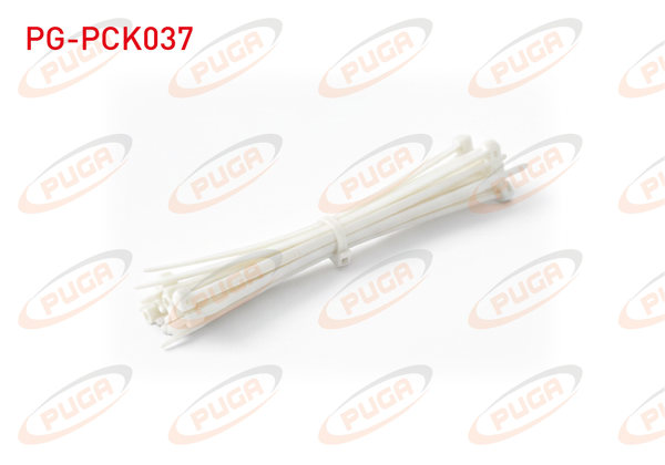 PUGA PG-PCK037 | Plastik Kelepce Beyaz 8 X 450 | 100 Adet