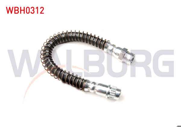 WALBURG WBH0312 | Fren Hortumu Arka Sol-Sağ 180mm Citroen C2 (Jm) 2003-2009 / Citroen C3 (Fc) 2002-2009 / Peugeot 1007 (Km) 2005-| 2 Adet