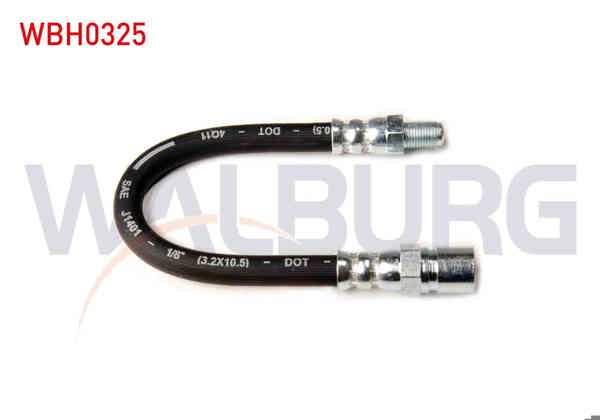WALBURG WBH0325 | Fren Hortumu Arka Sol-Sağ 200mm Opel Astra F 1991-1998 / Opel Vectra A 1988-1995 / Opel Calıbra A (85_) 1990-1997 | 2 Adet