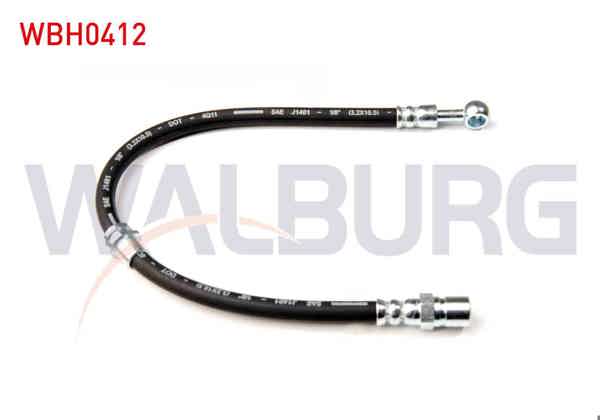WALBURG WBH0412 | Fren Hortumu Ön Sağ 390mm Chevrolet Lacetti (J200) 2006-2012 / Daewoo Nubira (Klaj) 1997-2003 | 2 Adet