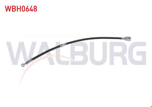 WALBURG WBH0648 | Fren Hortumu Ön Sol-Sağ 680mm Ssangyong Actyon 200 Xdı 2005-2012 / Ssangyong Actyon I 2005-2012 / Ssangyong Actyon II 2011-| 2 Adet
