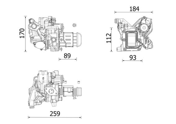 MAHLE CE 42 000P | EGR Valfi