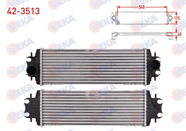 VEKA 42-3513 | Turbo Radyatörü (Intercooler) Renault Traffic II (Fl) 1.9 DCI 2001-2014
