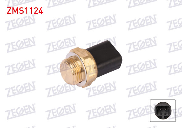 ZEGEN ZMS1124 | Fan Müşürü 100-95C Opel Corsa A-B 1982-2000 / Vectra A-B 1988-2002 / Astra F-G 1998-2005 / Kadett E 1986-1991 / Omega B 1994-2000 / Tigra A 1994-2000