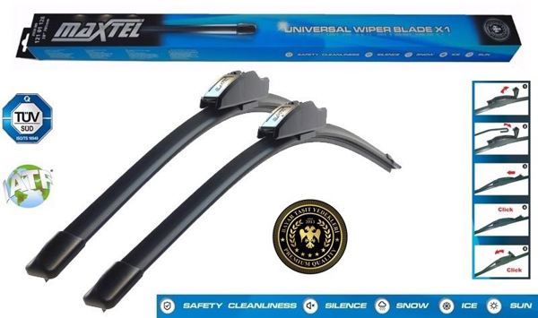 MAXTEL 12101019 | Universal Silecek Süpürgesi Muz 480mm 19 91019 Inw018006