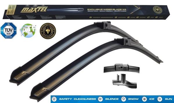 MAXTEL 12107301 | Muz Silecek Opel Astra H W204 550 + 450mm 90301 Bosch Adaptor Inw018063