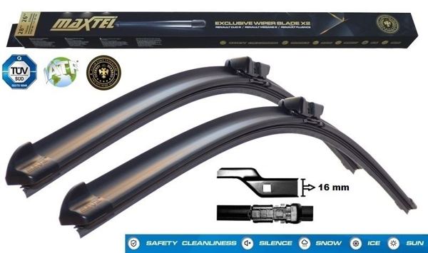 MAXTEL 12122453 | Muz Silecek Leon 01,2013› BMW X1 F48 09,2015› 650 + 400mm 90454 Inw018134