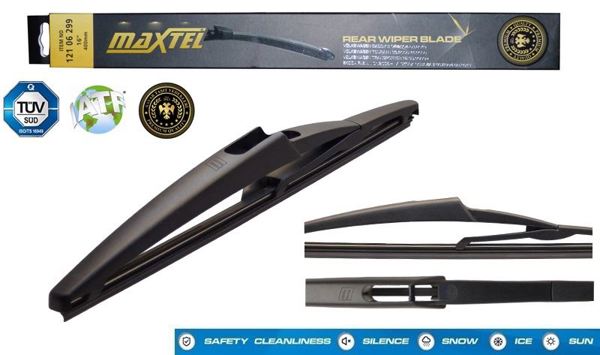 MAXTEL 12201912 | Arka Silecek Plastik C4 Grande Punto Fiesta Mercedes A-B Qashqai 305mm