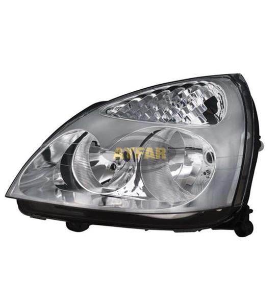 AYFAR 202259 | Far Sol Motorlu Krom Çerçeveli Renault Clio II, Symbol 01-09