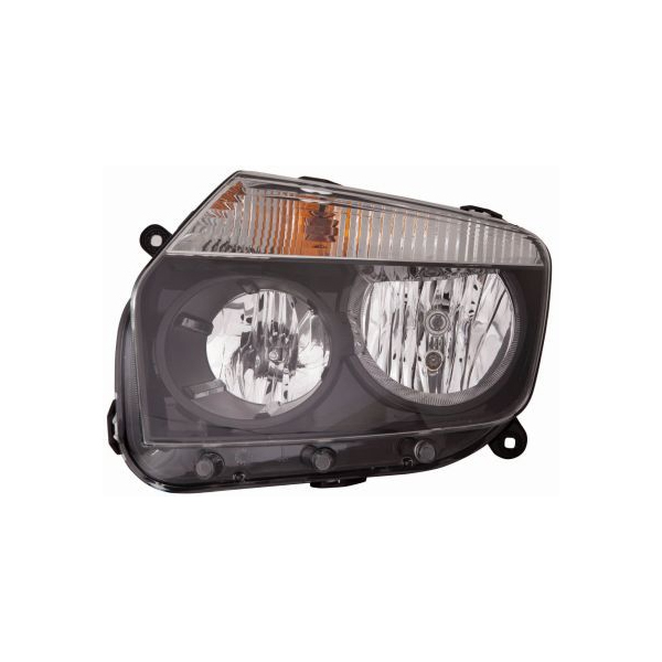 AYFAR 404525 | Far Sol Dacia Duster 2010-2013 Manuel Siyah