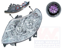 AYFAR 505207 | Far Sol Fiat Ducato Max / Peugeot Boxer / Citroen Jumper III 2011-2014 7 Pinli