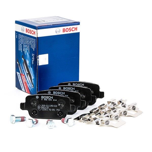 BOSCH 0986494214 | Arka Fren Balatası Elektrikli Park Fren Tipi Mondeo, Galaxy, Kuga, S-Max, Freelander, S60