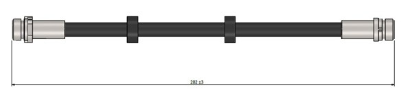 CAVO C901089A | Fren Hortumu Arka Ford B-Max Jk Fiesta VI 08