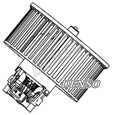 DENSO DEA23006 | Kalorifer Motoru 99-16 Clio.II + Ms + Os