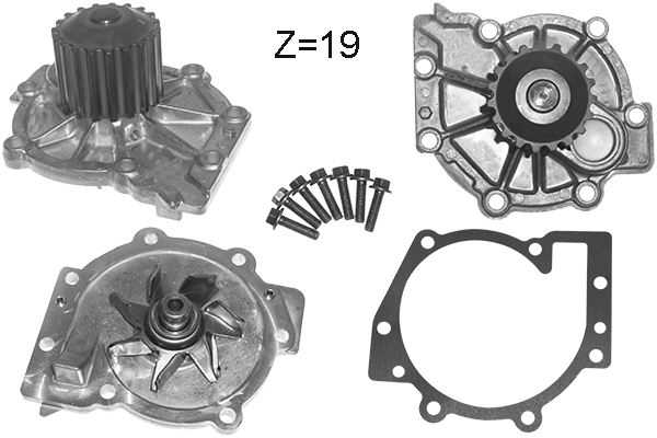 DOLZ V211 | Devirdaim (Su Pompası) Volvo S60 S80 S90 V40 V60 V70 2014 -
