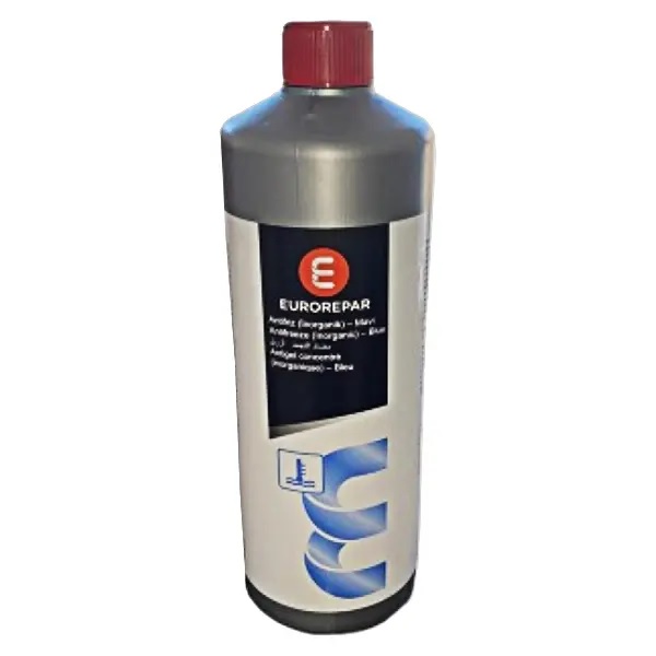EUROREPAR 1680356480 | Erp Antifriz 1Lt İnorganik Mavi Konsantre-74°C | 12 Adet