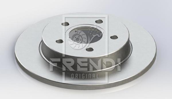 FRENDI 13357 | Disk Arka (Ad) 05-08 Focus-Cmax | 2 Adet