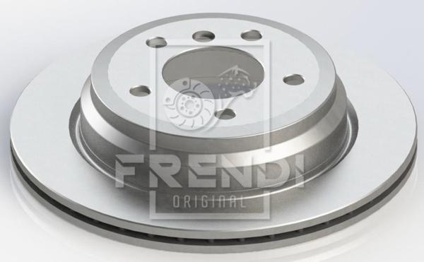 FRENDI 52879 | Disk Arka (Ad) 05-13 1-Seri (E81-E87) 3-Seri (E91) X1-X3 | 2 Adet