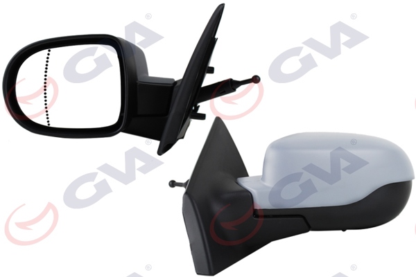 GVA 1014181 | Dış Dikiz Aynası Sol Clio III 09 > Clio III Mekanik Astarlı Asferik Vm-6135Pal Vm-6135Pal