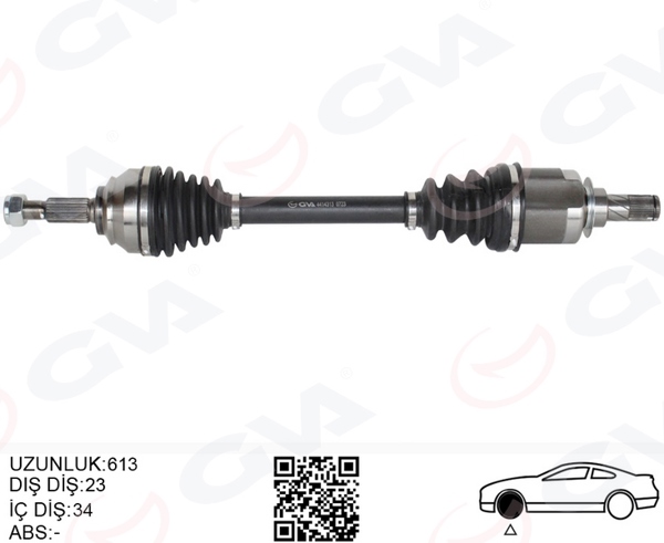 GVA 4414313 | Ön Aks Sol Renault Clio IV 1.5 DCI A-T 12 -