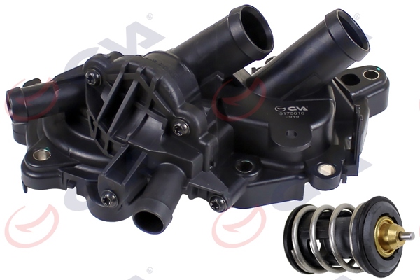GVA 5175015 | Termostat Komple Golf VII-Leon-A3 1.0-1.2-1.4-1.6 TSI 4 Çıkış
