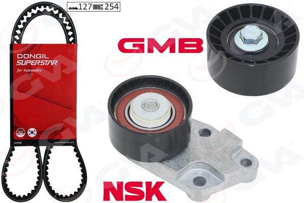 GVA 59T9930DO | Eksantrik Gergi Kiti 127X254 Chevrolet-Daewoo Aveo-Cruze-Kalos-Lacetti-Nubira 1.4-1.4-1.6 05 -