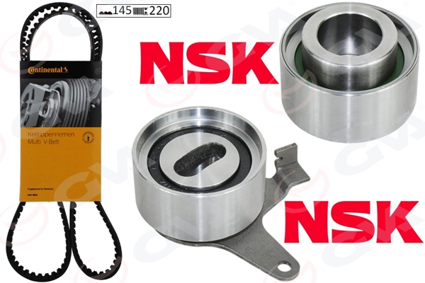 GVA 59T9980 | Eksantrik Gergi Kiti 145X220 Mazda 323 1.6 94-98 Mx3 93-98 Mx5 98-05 Kia Sephıa 1.5 K015273xs