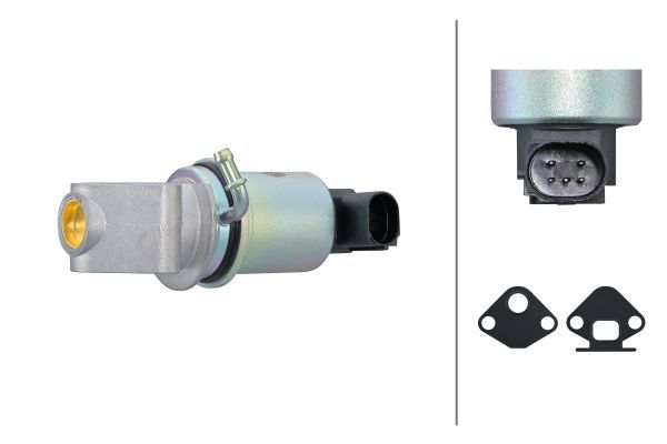 HELLA 6NU014865-431 | EGR Valfi Polo Golf 4 Bora A3 Cordoba Fabia