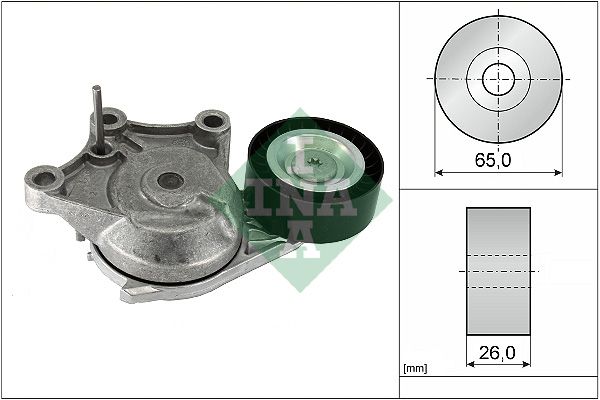 INA 534090310 | Alternatör Gergi Rulmanı P308 C3 Ds3 09 > P508 P3008 P5008 C4 C5 Berlingo Ds4 10 > P208 12 > 1.6 HDI