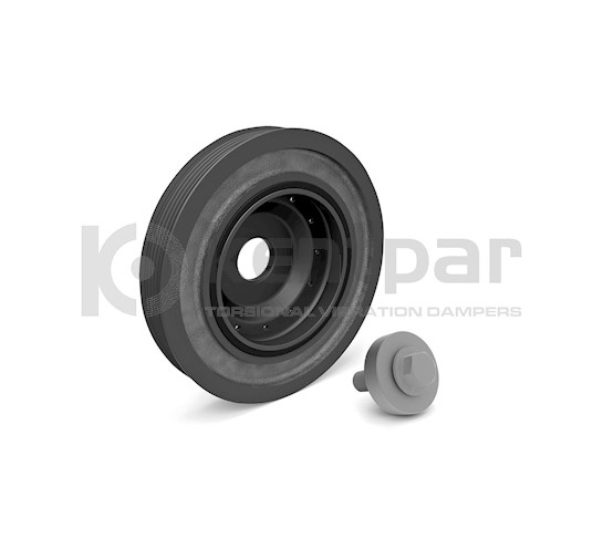 KENTPAR 152K1101S | Krank Kasnağı Kit Renault Clio II-Kangoo-Megane II 1.4-1.5-1.6 DCI 16V 1 Adet Özel Pullu Civata