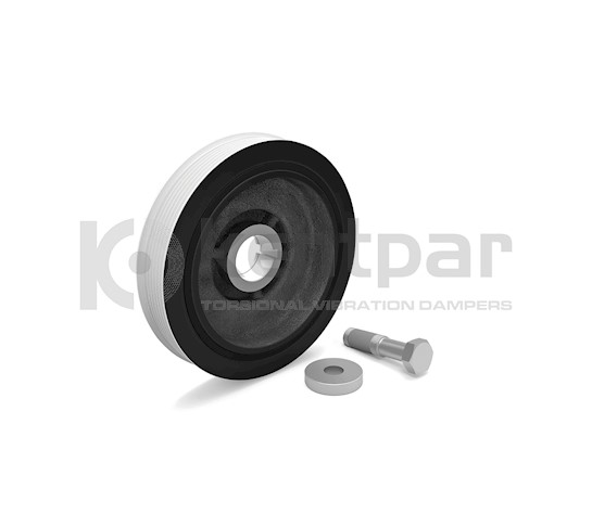 KENTPAR 152K1461S | Krank Kasnağı + Civata 04 > Partner-Brl-307-406-C5-Exp-Jpy-Scd 2.0Hdi (Ø=155)