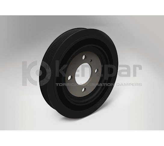 KENTPAR 152 K190 01 | Krank Kasnağı Santa Fe Tucson Sportage Carens 2.0-2.2Crdi