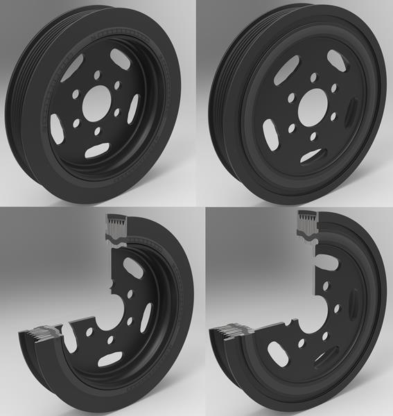 KENTPAR 152K24501 | Krank Kasnağı Range Rover Discovery IV Sport Jaguar 2.7 D 3.0 D 08-