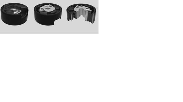 KENTPAR 152T02401 *4 | Travers Takozu Alt Golf5-Golf6-Jetta-Passat-Caddy-A3-Leon Bm 04-13 | 4 Adet