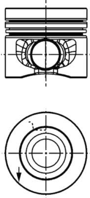 KOLBENSCHMIDT 40353620 | Piston 81,50 mm 2.0 TDI CKUB/CFFB/CGLC/CFHC