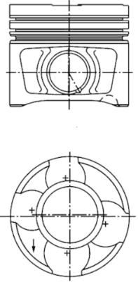 KOLBENSCHMIDT 40356620 | Piston Segman 0.50 Golf V 04 > 14 Jetta 04 > 14 Touran 04 > 14 / A3 04 > 14 2.0 TDI Azv Bkd | 4 Adet