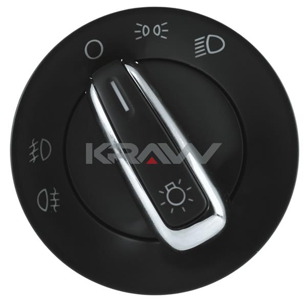 MCAR AN-461C | Far Açma Kapama Anahtarı (Gunduz Surus Sis Farı Krom Mandal) Polo 10 > 14