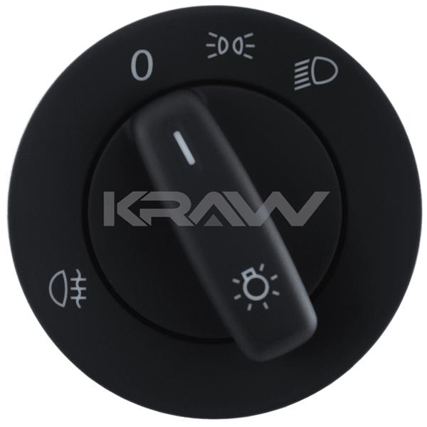 MCAR AN-462 | Far Açma Kapama Anahtarı Golf V Passat Caddy T5 Tek Sisli (Pin 10)